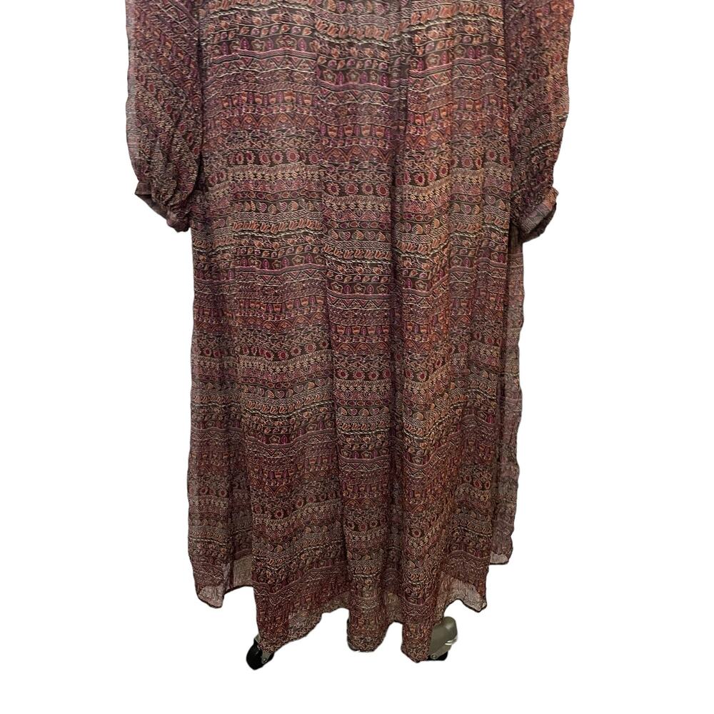 NEW Joie Alquina Dress Anise Flower Multi Colored Silk Lined Revolve Midi Small - Picture 7 of 12